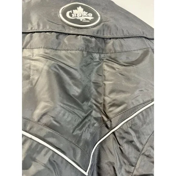VTG Choko Men’s Snowmobile Bomber Jacket M Black Insulated Powersports 🤍 - Picture 10 of 14